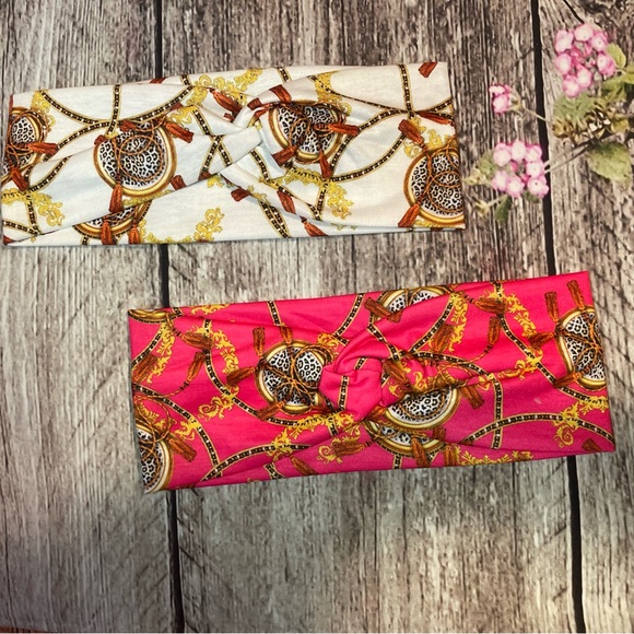 Bow Twist 2pcs SET Headband - Picture 1 of 5